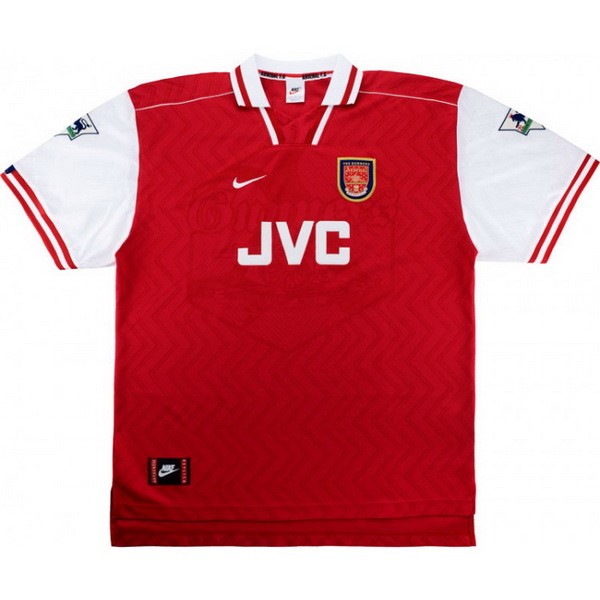 Camiseta Arsenal Primera equipación Retro 1997 1998 Rojo